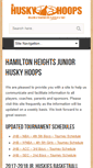 Mobile Screenshot of jrhuskyhoops.net